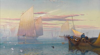 Netze einholen von James Baker Pyne