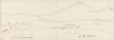 Die Höhle der Kumeischen Sibylle am Ufer des Avernussees von James Barry