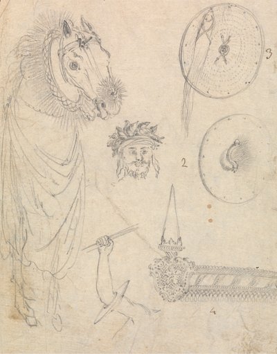 Kefla Yasous mit Pferd und Zeremonialausrüstung von James Bruce