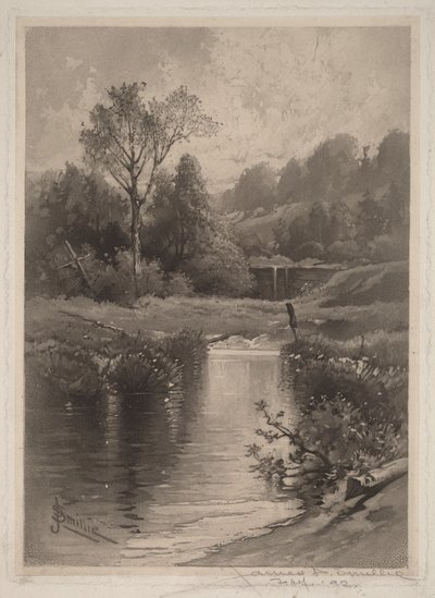 Ein alter Damm bei Montrose von James David Smillie