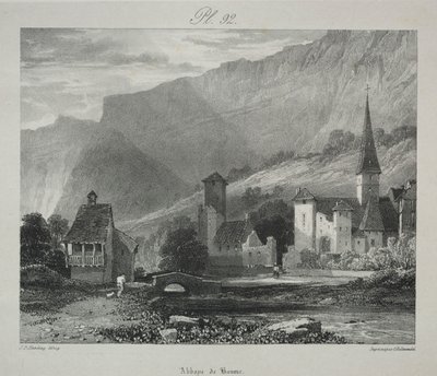 Eine Serie von Motiven aus den Werken des verstorbenen R. P. Bonington: Eine Studie aus der Natur - Porträt eines Mädchens von James Duffield Harding