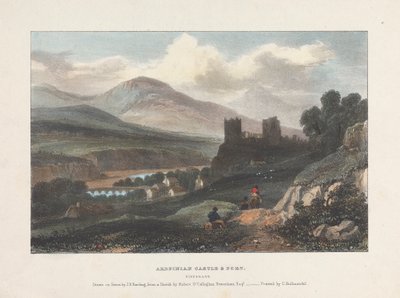 Ardfinian Castle & Fort Tipperary von James Duffield Harding