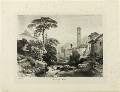 Le Casset; Tal von Monetier von James Duffield Harding
