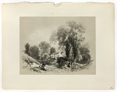 In der Nähe von Bettws y Coed, N. Wales, aus Picturesque Selections von James Duffield Harding