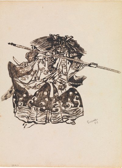 Chinoiserie, ein Dämon von James Ensor