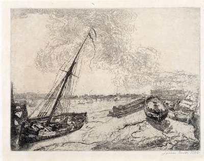 Gestrandete Boote von James Ensor