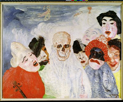 Masken und Tod von James Ensor