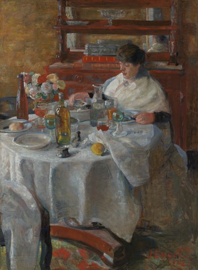 Der Austernesser von James Ensor