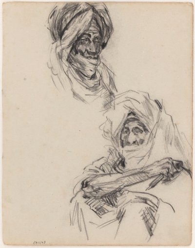 Zwei Araber von James Ensor