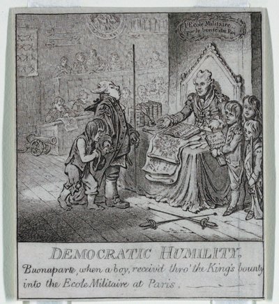 Demokratie, oder eine Skizze von James Gillray