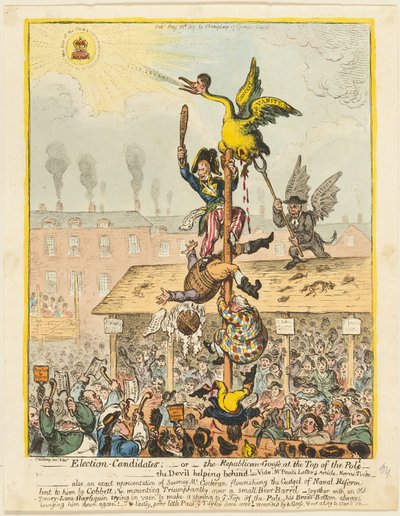 Wahlkandidaten von James Gillray