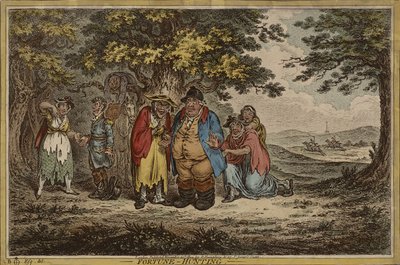 Glückssuche, veröffentlicht am 20. November von James Gillray