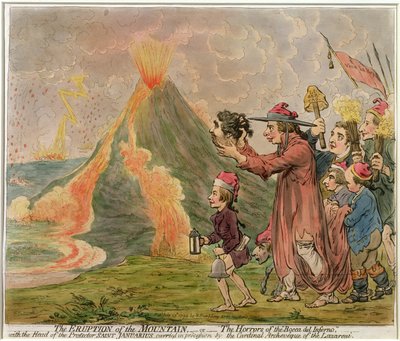 Der Ausbruch des Berges, oder Die Schrecken des 