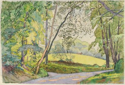Durch die Bäume, 1910-15 von James Hamilton Hay