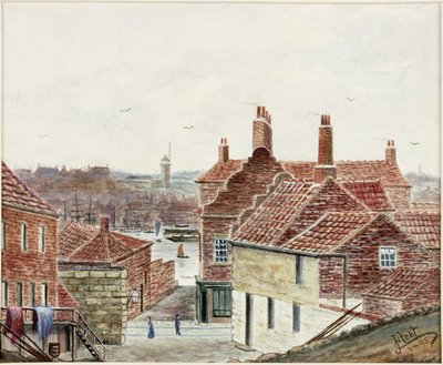 Salmons Lane von der Ballastbahn von James Henry Cleet