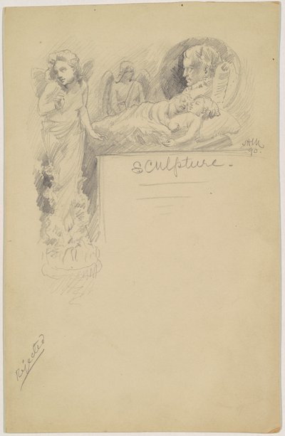 Studie für "Skulptur" von James Henry Moser