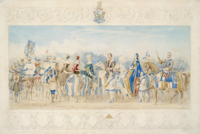 Sir Charles Montelieu Lamb, Knight Marshal of the Lists, 1939 von James Henry Nixon
