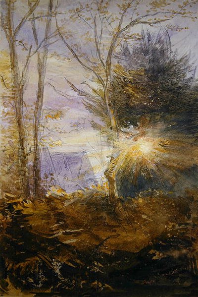 Sonnenaufgang, Abinger, Surrey von James Holland