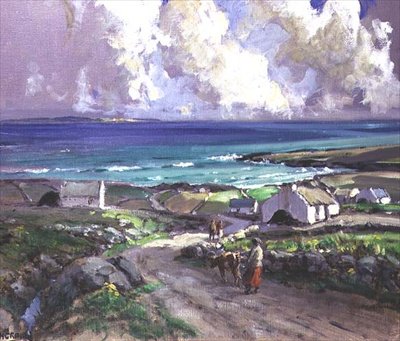 Atlantik von Bloody Foreland, Devon von James Humbert Craig