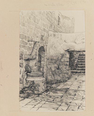 Eine alte Zisterne, Illustration aus Das Leben unseres Herrn Jesus Christus von James Jacques Joseph Tissot