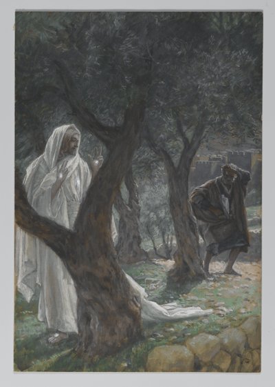 Erscheinung unseres Herrn an den heiligen Petrus, Illustration aus Das Leben unseres Herrn Jesus Christus, 1886-94 von James Jacques Joseph Tissot