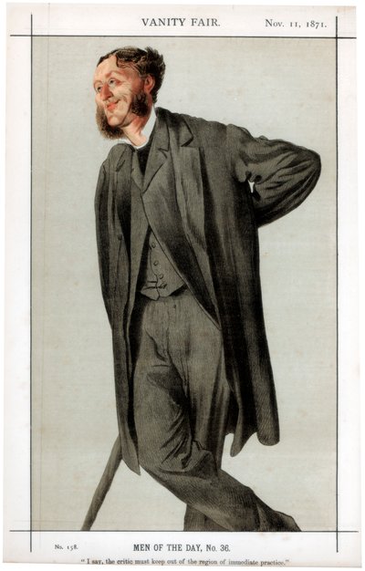 Ich sage, der Kritiker muss sich aus dem Bereich der unmittelbaren Praxis heraushalten von James Jacques Joseph Tissot