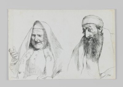 Jude und Jüdin, Illustration aus Das Leben unseres Herrn Jesus Christus von James Jacques Joseph Tissot