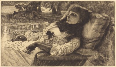Sommerabend von James Jacques Joseph Tissot