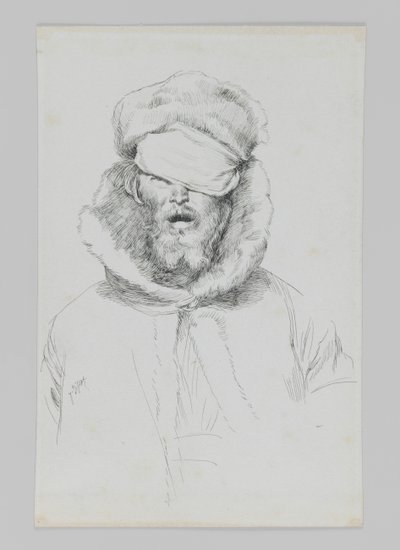 Typ eines Juden, Illustration aus Das Leben unseres Herrn Jesus Christus von James Jacques Joseph Tissot