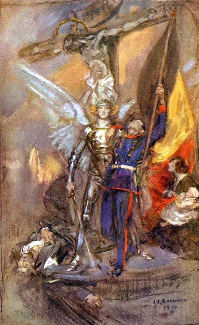 St. Michael von Belgien von James Jebusa Shannon