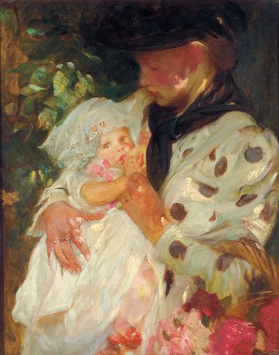 Das Blumenmädchen von James Jebusa Shannon