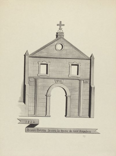 Mission Nuestra Senora la Reina de Los Angeles von James Jones