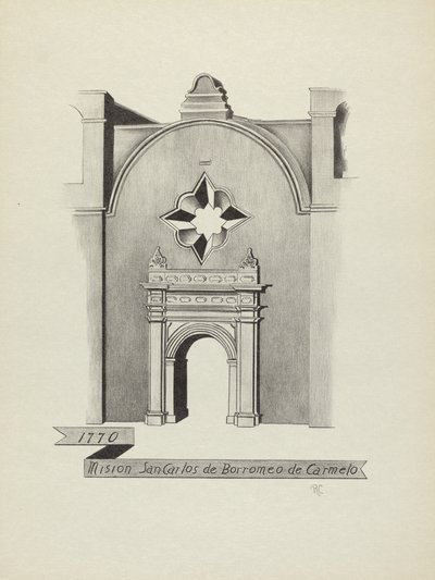Mission San Carlos de Borromeo de Carmelo von James Jones