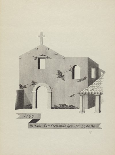 Mission San Fernando Rey de España von James Jones