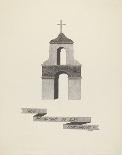 San Antonio de Pala - Campanario von James Jones