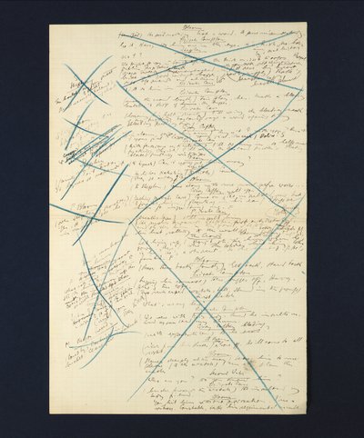 Autographisches Manuskript der 