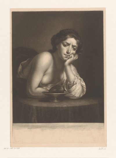 Sigismunda mit dem Herzen Guiscardos von James McArdell