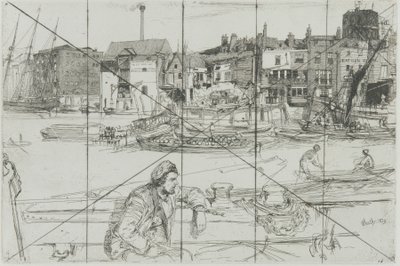 Black Lion Wharf von James Abbott McNeill Whistler