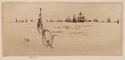 Das Flaggen-Dippen von James Abbott McNeill Whistler