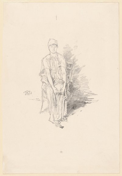 Figurenstudie in Farben von James Abbott McNeill Whistler