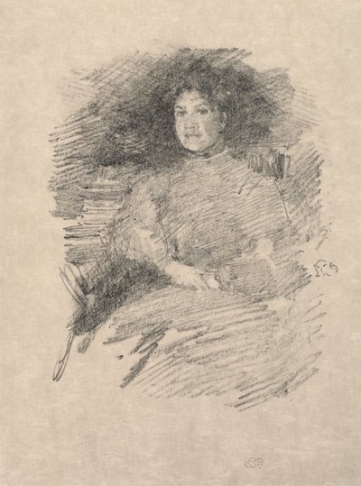 Feuerschein (Mrs. Pennell) von James McNeill Whistler