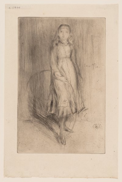 Florence Leyland von James McNeill Whistler