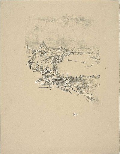 Klein-London von James Abbott McNeill Whistler