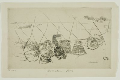 Hummerkörbe - Selsea Bill von James Abbott McNeill Whistler