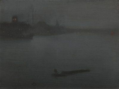 Nocturne in Blau und Silber von James Abbott McNeill Whistler