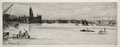 Alte Westminster-Brücke von James McNeill Whistler