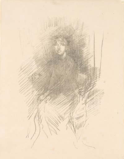 Porträt einer jungen Frau [Miss Seton] von James McNeill Whistler