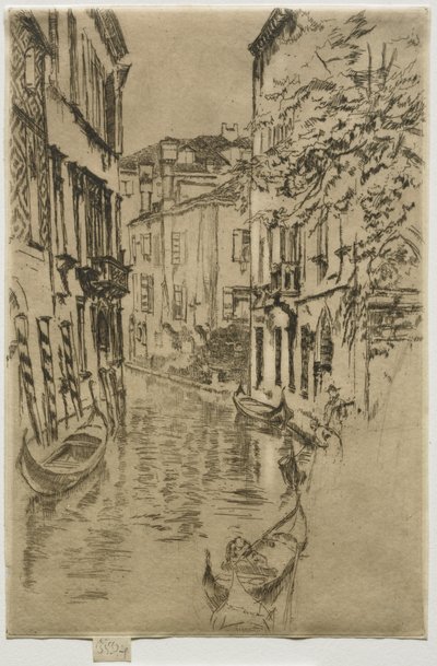 Ruhiger Kanal von James McNeill Whistler