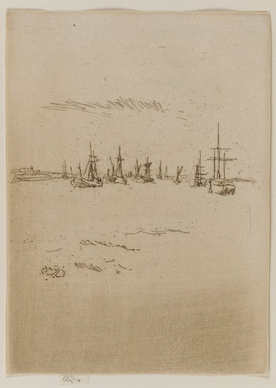 Rückkehr nach Tilbury von James Abbott McNeill Whistler
