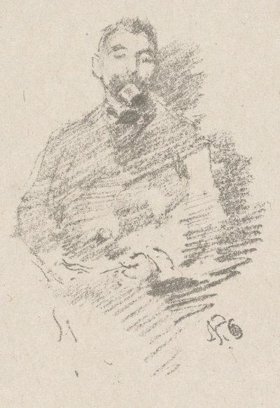 Stéphane Mallarmé von James McNeill Whistler